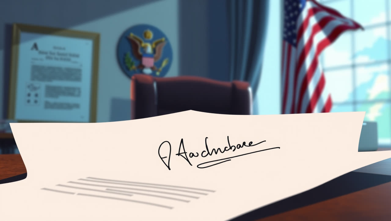 Trump Signs Legislation Allowing Waiver of Sanctions Law
